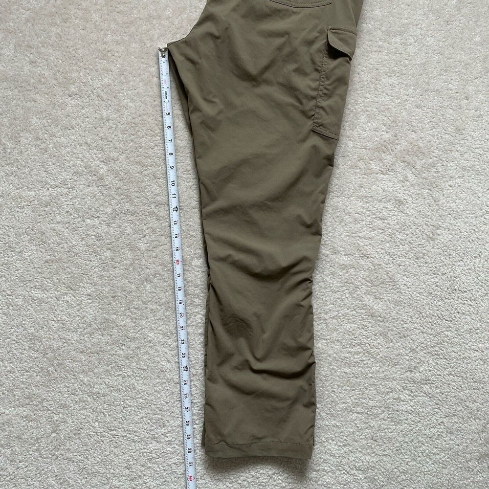 Clothing Arts Pants P Cubed Pick Pocket Proof Brown Cargo Convertible Women's 16 - Picture 6 of 12